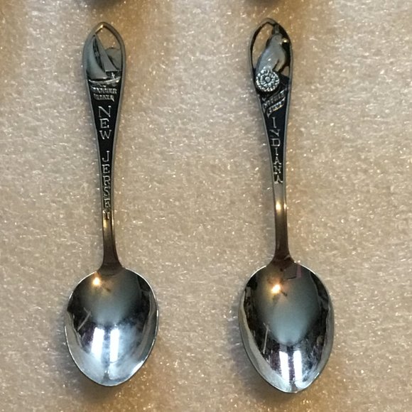 Accents Lot Of 1 Shiny State Souvenir Spoons Poshmark